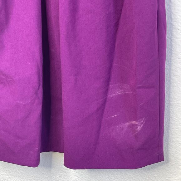 Calvin Klein Purple Sleeveless Sheath Dress in Size 0 Corpcore Office Siren NWT - Picture 8 of 14